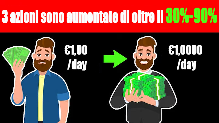 Immagine simbolica investimento